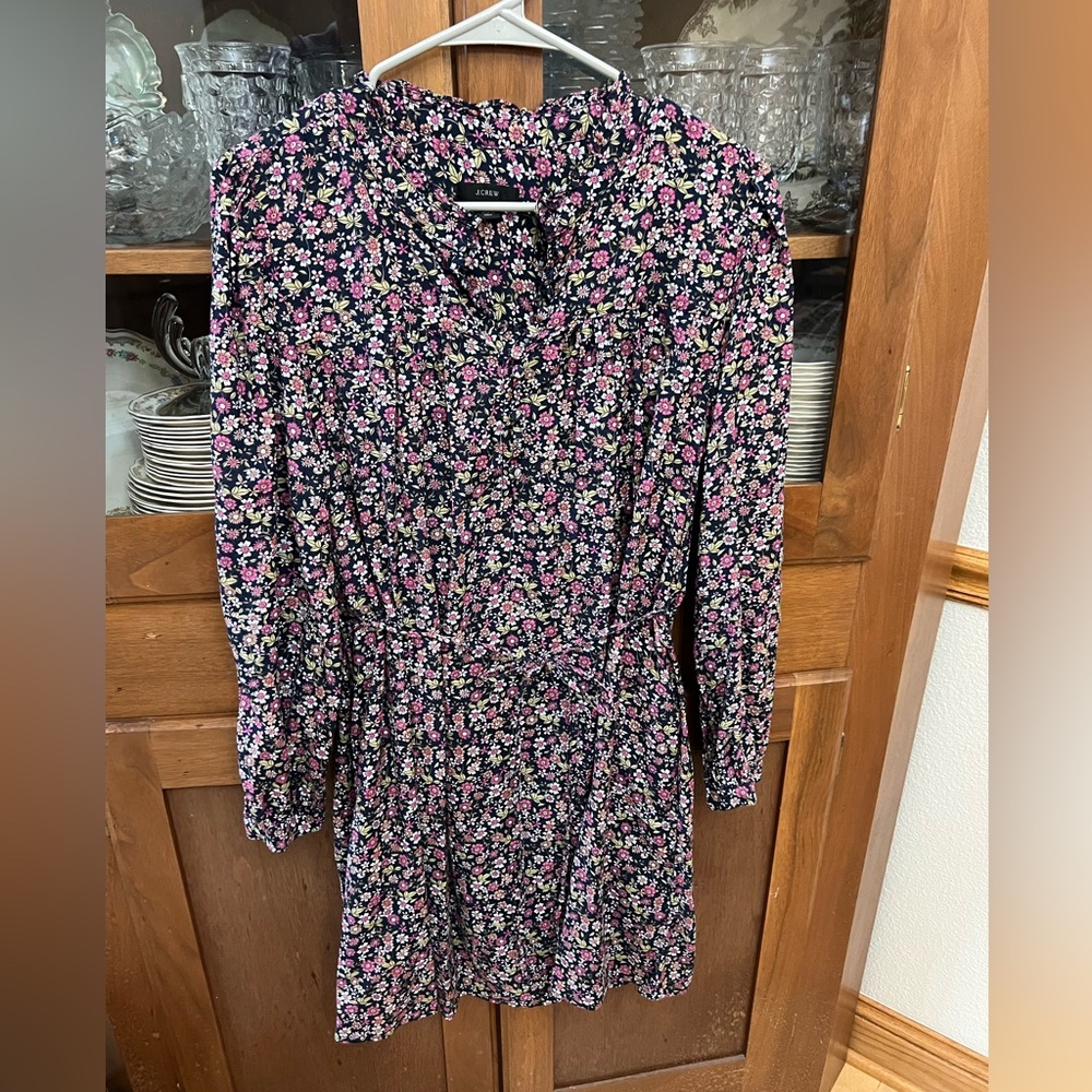 J Crew flowered dress